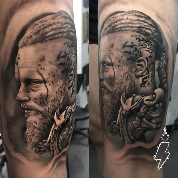 tatuaje de ragnar